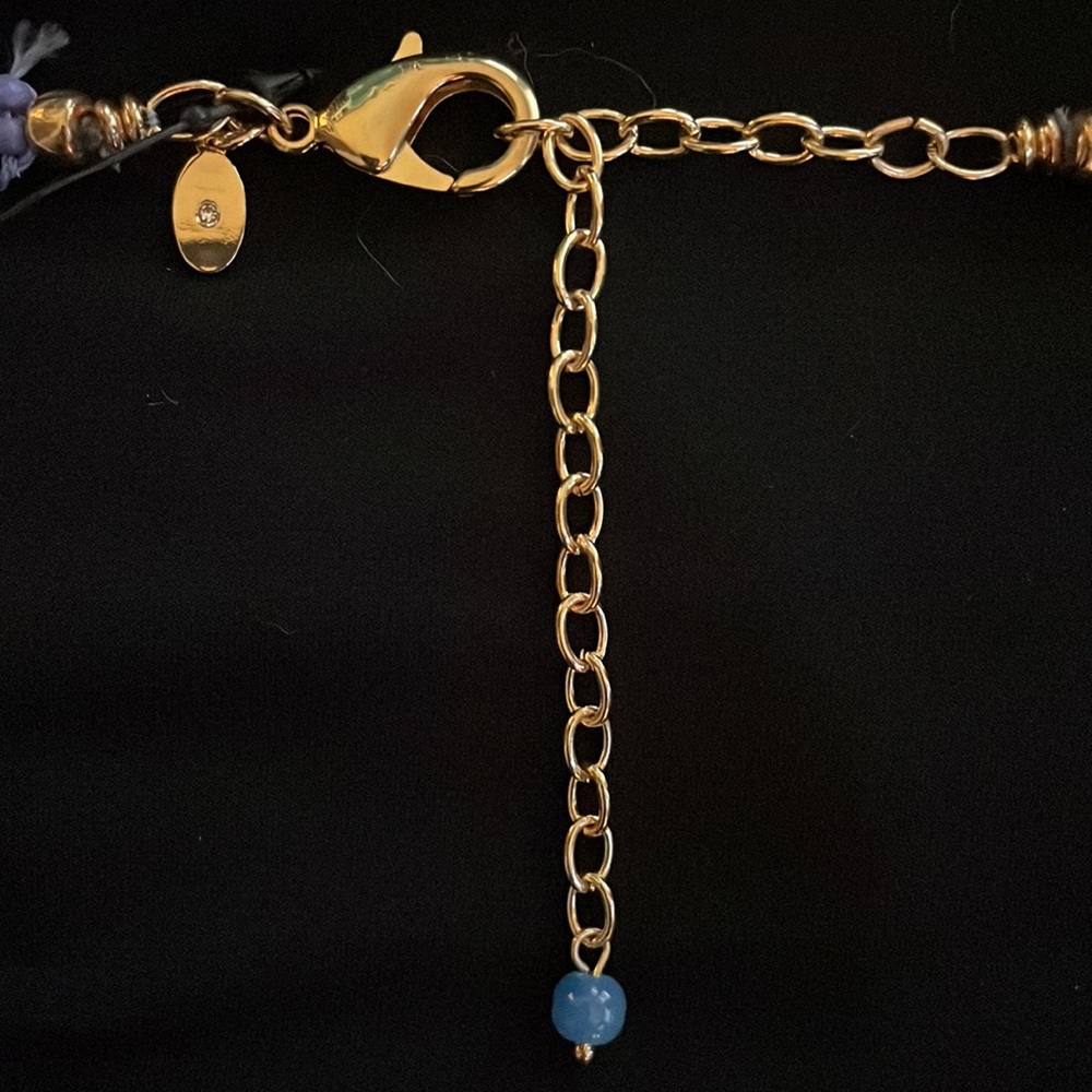 Multi-Stranded Beaded Necklace with Accents of Starfish and Seashells NWT - Picture 4 of 8